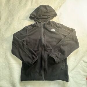 The North Face Black Kids Hoodie Fleece Medium